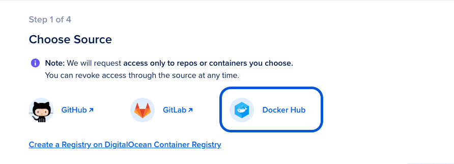 DigitalOcean Docker Hub