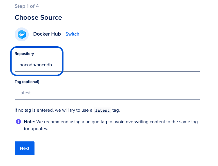 DigitalOcean Set Repository