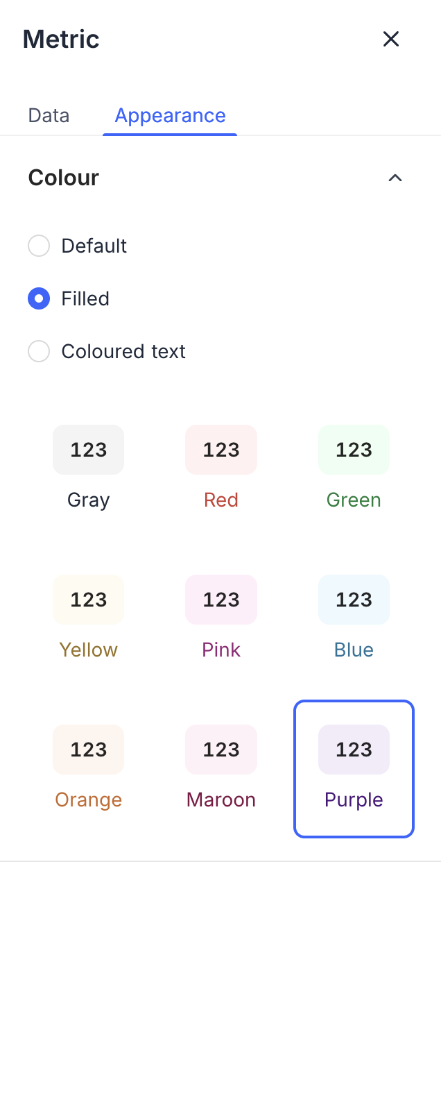Number Widget Config 2