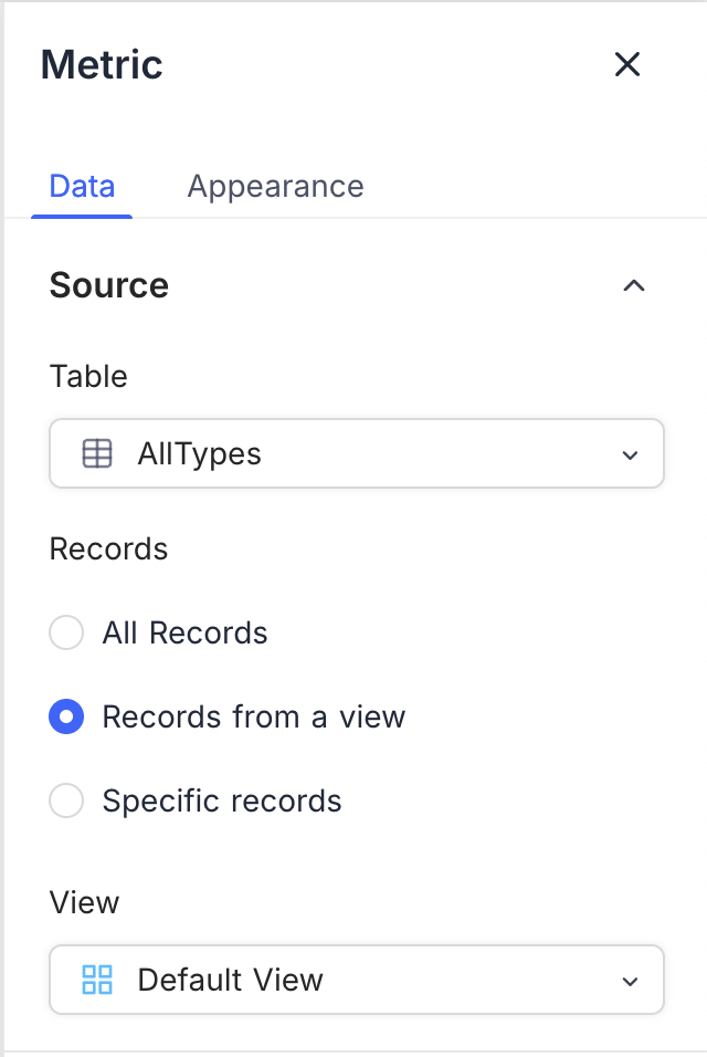 Number Widget Config 1