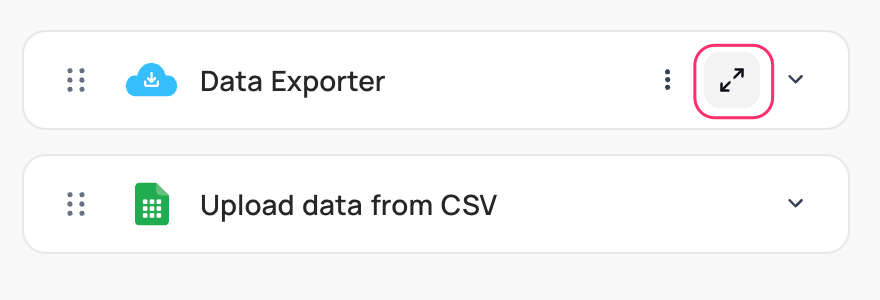 Extension visibility